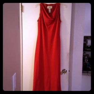 Sleeveless Evan-Picone semi formal dress